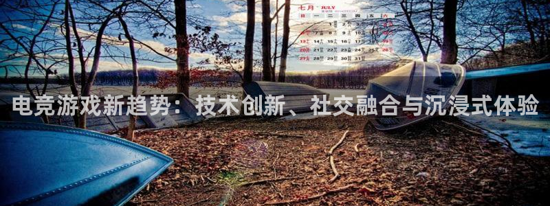 星欧娱乐平台官网注册：电竞游戏新趋势：技术创新、社交融合与沉