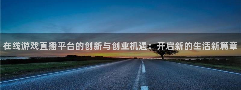 星欧娱乐是什么：在线游戏直播平台的创新与创业机遇：开启新的生